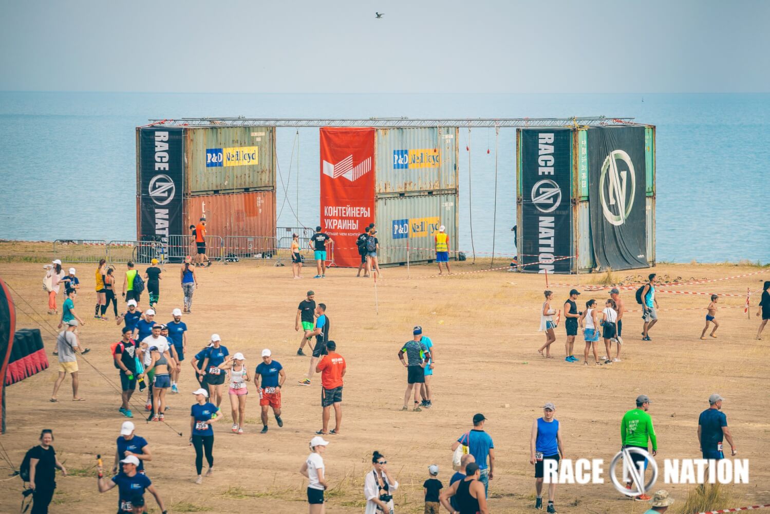 Морські суховантажні контейнери на Race Nation Odesa 2018